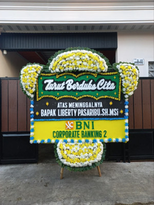 Papan Bunga Duka di Hargotirto