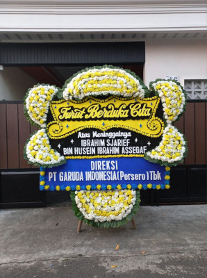 Papan Bunga Duka di Hargotirto
