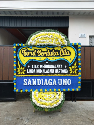 Papan Bunga Duka di Hargotirto