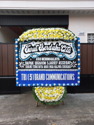 Papan Bunga Duka di Hargotirto